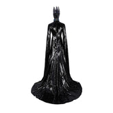 Snow White (2025) Evil Queen Black Long Dress Set Outfits Cosplay Costume